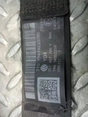 Автозапчастина б/у передній правий ремін безпеки для volkswagen passat variant (3c5) advance посилання на oem iam   