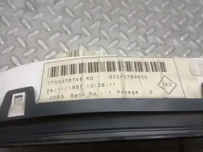 Second-hand car spare part dashboard for renault kangoo (f/kc0) 1.9 diesel oem iam references 7700308748  07040769900