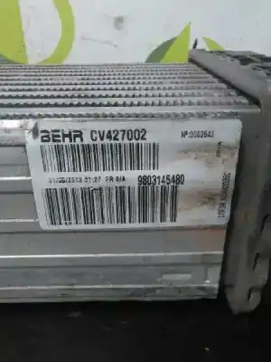 Peça sobressalente para automóvel em segunda mão intercooler por citroen ds3 1.2 12v e-thp referências oem iam 9803145480  cv427002