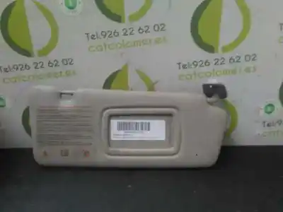 Peça sobressalente para automóvel em segunda mão para-sol direito por renault megane iii berlina 5p (2008->) 1.5 business [1.5 ltr. - 70 kw dci diesel fap] referências oem iam 964001446r