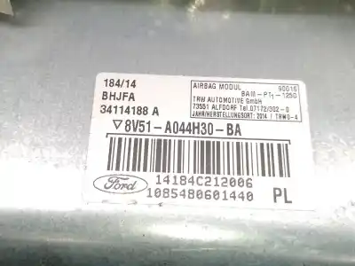 Автозапчасти б/у комплект подушки безопасности за ford fiesta vi (cb1, ccn) 1.5 tdci ссылки oem iam c1bba042b85aa c1bt14b321cf 8v51a044h30ba