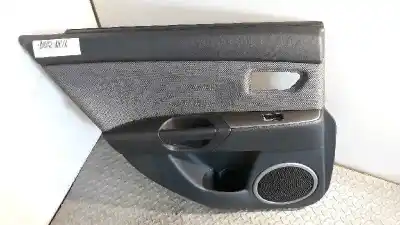Peça sobressalente para automóvel em segunda mão forra / revestimento da porta traseira esquerda por mazda 3 berlina (bk) 1.6 cd diesel cat referências oem iam 