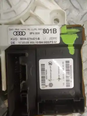 Автозапчастина б/у двигатель переднього правого скла для audi a3 (8p) 2.0 tdi ambiente посилання на oem iam 8p4959801b  05074690