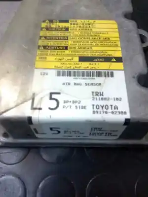 Peça sobressalente para automóvel em segunda mão kit airbag por toyota corolla (_e12_) 1.4 d (nde120_) referências oem iam   