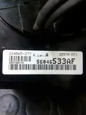 Second-hand car spare part airbag kit for dodge caliber 2.0 16v crd cat oem iam references   