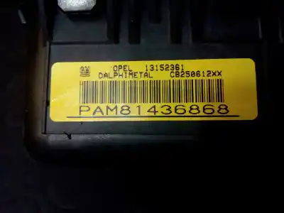 Peça sobressalente para automóvel em segunda mão kit airbag por opel corsa d enjoy referências oem iam   