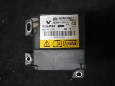 Pezzo di ricambio per auto di seconda mano kit airbag per dacia logan prestige riferimenti oem iam 8201002828  