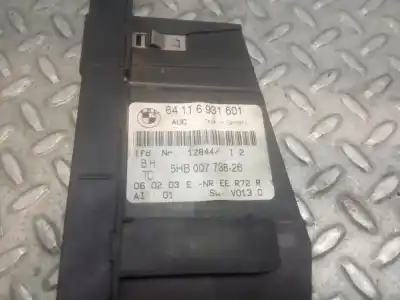 Peça sobressalente para automóvel em segunda mão comando de sofagem (chauffage / ar condicionado) por bmw serie 3 compact (e46) 320td referências oem iam 5hb00773826  64116931601