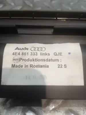 Автозапчастина б/у задня щитка для audi a8 (4e2) 4.0 v8 32v tdi biturbo cat (ase) посилання на oem iam 4e486333  