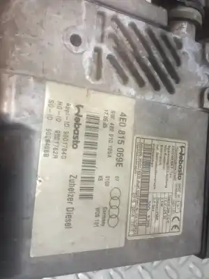 Автозапчастина б/у повне нормальне опалення для audi a8 (4e2) 4.0 v8 32v tdi biturbo cat (ase) посилання на oem iam 4e0815069e  