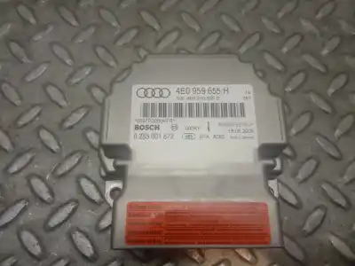 Автозапчастина б/у блок управління подушками безпеки для audi a8 (4e2) 4.0 v8 32v tdi biturbo cat (ase) посилання на oem iam 4e0959655  0285001672