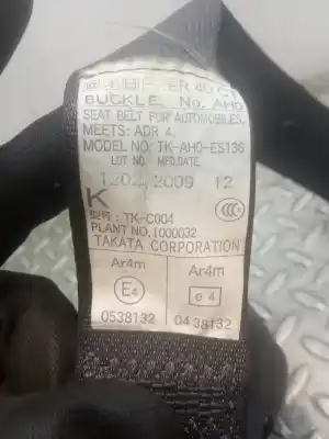 Автозапчастина б/у центральний задній ремін безпеки для subaru legacy lim. b14 2.0 diesel cat посилання на oem iam tkah0es135  tkah0es135
