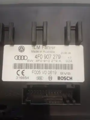Автозапчасти б/у блок управления двигателем за audi q7 (4l) 4.2 v8 32v fsi ссылки oem iam 4f0907279 f005v00619 4f0907279