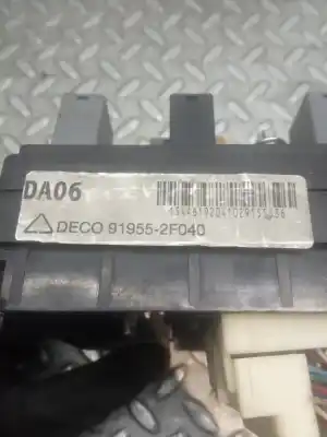 Second-hand car spare part fuse box unit for kia cerato 2.0 turbodiesel cat oem iam references 919552f040  919552f040