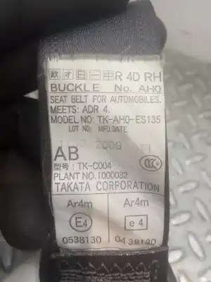 Автозапчастина б/у задній правий ремін безпеки для subaru legacy lim. b14 2.0 diesel cat посилання на oem iam tkah0es135  tkah0es135