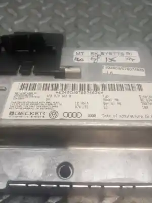 Second-hand car spare part multifunction display for audi q7 (4l) 3.0 tdi oem iam references 4f0919603  4f0919603