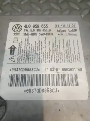 Автозапчасти б/у блок управления подушками безопасности за audi q7 (4l) 3.0 tdi ссылки oem iam 4l0959655 4l0910655 4l0959655
