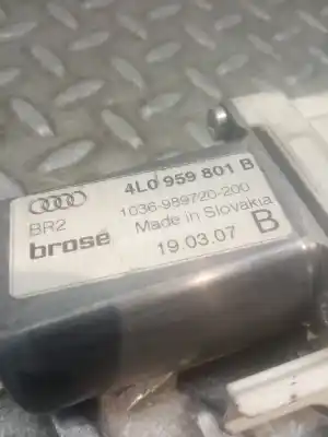 Second-hand car spare part driver left window regulator for audi q7 (4l) 3.0 tdi oem iam references 4l0959801b  4l0959801b