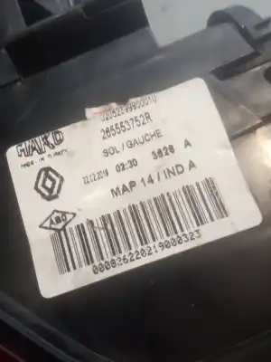 Автозапчасти б/у левый задний фонарь за renault clio iv (bh_) 1.5 dci 90 ссылки oem iam 265553752r 3626 265553752r