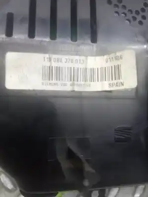 Peça sobressalente para automóvel em segunda mão quadrante por seat leon (1p1) 1.9 tdi referências oem iam 110080370013  110080370013