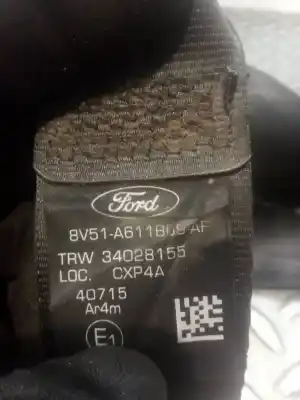 Автозапчасти б/у задний левый ремень безопасности за ford fiesta vi (cb1, ccn) 1.4 tdci ссылки oem iam 34021838b 8v51a611b69af 34021838b