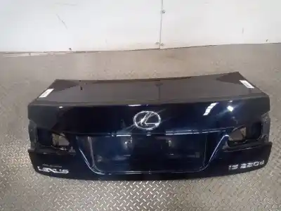 Peça sobressalente para automóvel em segunda mão tampa da mala por lexus is200 (ds2/is2) 2.2 d-cat referências oem iam 