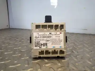Second-hand car spare part ecu engine control for mercedes-benz clase e familiar (bm 213) 2.0 cdi cat oem iam references a2139004909 Second-hand car spare part ecu engine control for mercedes-benz clase e familiar (bm 213) 2.0 cdi cat oem iam references a2139004909