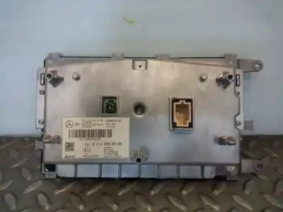 Автозапчастина б/у багатофункційний дисплей для mercedes-benz clase e familiar (bm 213) 2.0 cdi cat посилання на oem iam a2139009406  a2139009406