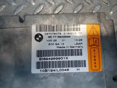 Second-hand car spare part ecu engine control for bmw serie 7 (e65/e66) 3.0 turbodiesel cat oem iam references 037078078  