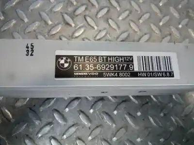 Second-hand car spare part ecu engine control for bmw serie 7 (e65/e66) 3.0 turbodiesel cat oem iam references 613569291779  