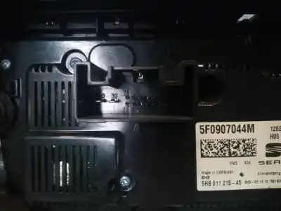 Автозапчастина б/у клімат-контроль для seat leon (5f1) 1.6 tdi посилання на oem iam 5f0907044m  