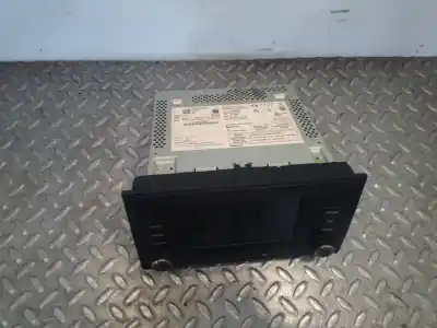 Second-hand car spare part audio system / radio cd for seat leon (5f1) 1.6 tdi oem iam references 5f0035871  