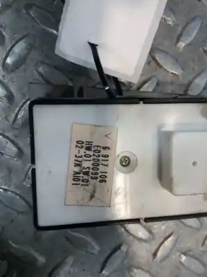 Second-hand car spare part left front power window switch for bmw serie 7 (e65/e66) 3.0 turbodiesel cat oem iam references 6917106  