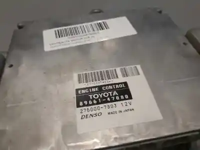 Автозапчастина б/у ебу контролер двигуна для toyota prius (nhw20) 1.5 cat посилання на oem iam 8966147080  27500047080