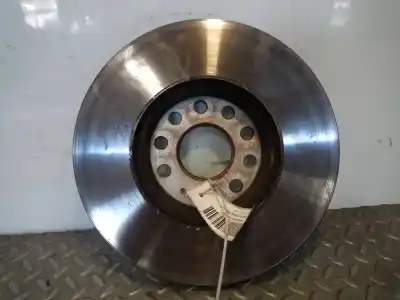 Автозапчастина б/у передній гальмовий диск для seat leon (5f1) 1.6 tdi посилання на oem iam 5q0615301h  