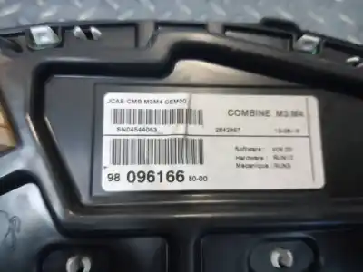 Автозапчастина б/у панель інструментів для citroen c-elysée 1.2 12v vti посилання на oem iam 9809616680  