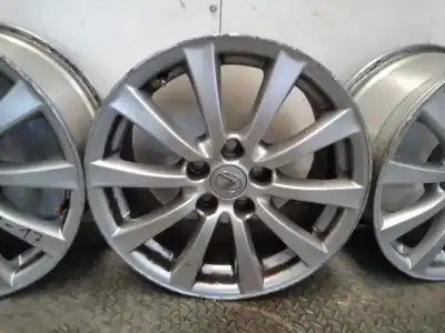 Автозапчастина б/у комплект коліс для lexus is200 (ds2/is2) 2.2 d-cat посилання на oem iam 17 pulgadas  