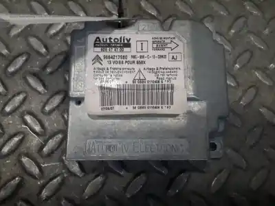 Автозапчасти б/у БЛОК УПРАВЛЕНИЯ ПОДУШКАМИ БЕЗОПАСНОСТИ за CITROEN C4 PICASSO I MONOSPACE (UD_)  ссылки OEM IAM 9664217980  606474700