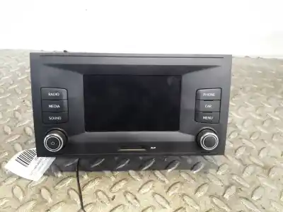 Peça sobressalente para automóvel em segunda mão SISTEMA DE ÁUDIO / RÁDIO CD por SEAT LEON (5F1)  Referências OEM IAM 5F0035871  