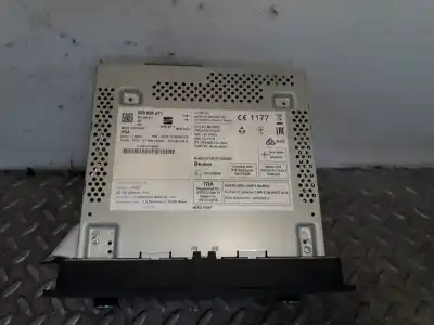 Second-hand car spare part audio system / radio cd for seat leon (5f1) 1.6 tdi oem iam references 5f0035871  