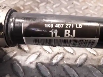 Автозапчастина б/у передня ліва трансмісія для seat leon (5f1) 1.6 tdi посилання на oem iam 1k0407271lb  