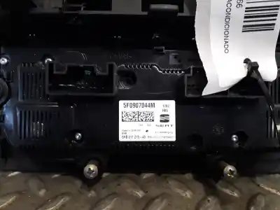Second-hand car spare part heating / air conditioning control panel for seat leon (5f1) 1.6 tdi oem iam references 5f0907044m  