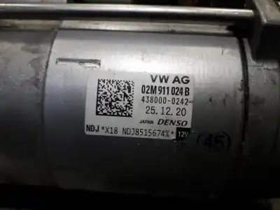 Second-hand car spare part starter motor for seat ateca (kh7) 2.0 tdi oem iam references 02m911024b  