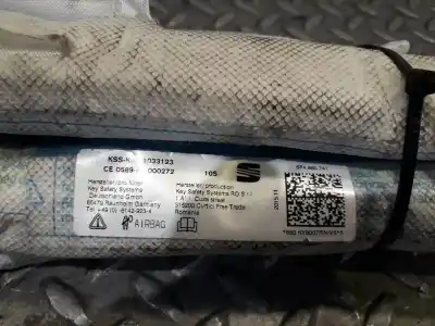 Second-hand car spare part front left curtain airbag for seat leon (5f1) 1.6 tdi oem iam references 5f4880741 ksskab1033123 42151023468