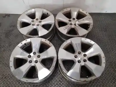 Peça sobressalente para automóvel em segunda mão jogo de jantes por subaru forester s12 2.0 diesel cat referências oem iam 