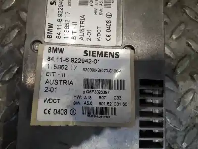 Second-hand car spare part ecu engine control for bmw x5 (e53) 3.0 24v turbodiesel cat oem iam references 8411692294201 s8070c1004 s30880