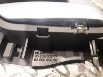 Автозапчастина б/у усередині передня права ручка для citroen c-elysée 1.2 12v vti посилання на oem iam 9660525380 9800099680 9685950277