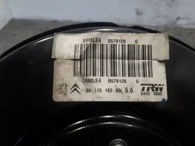 Автозапчастина б/у гальмівний серво для citroen c-elysée 1.2 12v vti посилання на oem iam 9811514380  