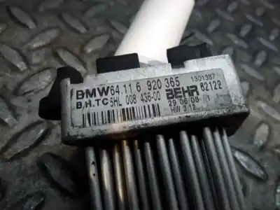 Peça sobressalente para automóvel em segunda mão resistência sofagem chauffage por bmw x3 (e83) 2.0 16v diesel cat referências oem iam 64116920365  5hl00843600