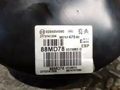 Автозапчасти б/у тормозной серво за citroen c4 lim. 1.6 hdi fap ссылки oem iam 9674747580  